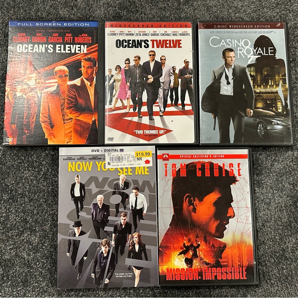 Drama/action dvd bundle